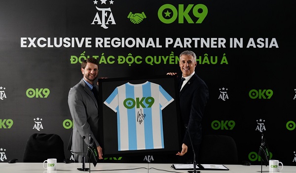 OK9 GAMEHALL 🎖️ Trang Chủ OK9.COM Uy Tín ✔️ Chính Thức 2026 11 OK9 ký kết hợp tác cùng Hiệp hội Bóng đá Argentina AFA